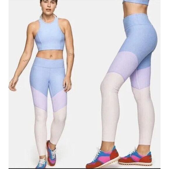 Outdoor Voices Pants - Outdoor Voices 7/8 Spring Pastel Leggings Sz M NWOT